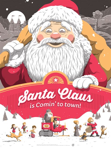 “Santa Claus is Comin’ to Town!” by Florey | 411posters