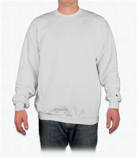 Cheap Custom Champion Crewneck Sweatshirt - Printed With Your Design