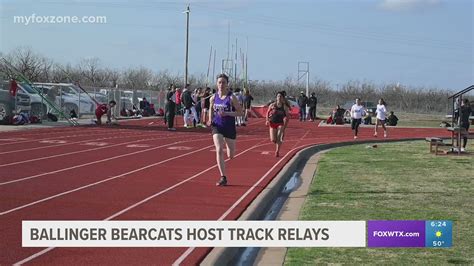 Ballinger Bearcats host track relays | myfoxzone.com