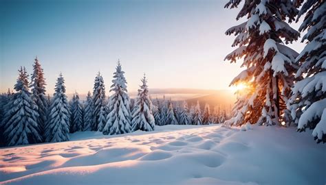 Winter Snow Landscape Free Stock Photo - Public Domain Pictures