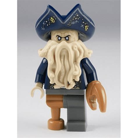 LEGO Pirates of the Caribbean Davy Jones Minifigure - Walmart.com ...