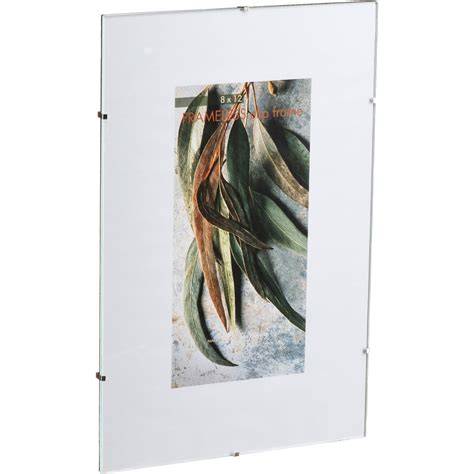 MCS 8 x 12" Frameless Clip Frame (Silver) 300095 B&H Photo Video