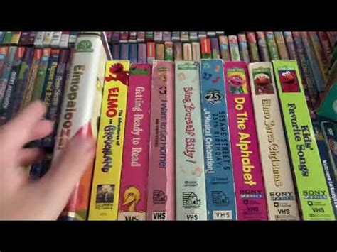 Sesame Street VHS DVD Collection