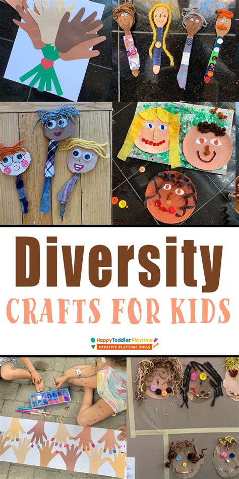 collage of different crafts for kids with text overlay that reads ...