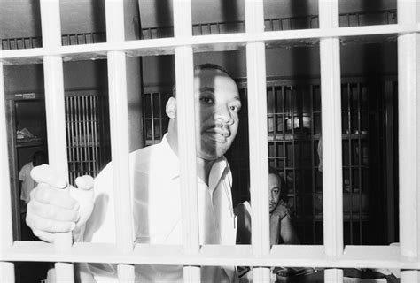 Dr. Martin Luther King in Jail Cell