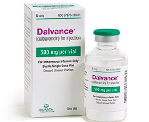 Dalbavancin (Dalvance)