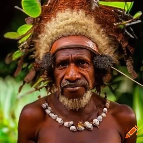 Photo of a wealthy person from papua new guinea on Craiyon