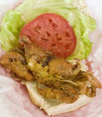 Fried Soft Shell Crab Sandwich