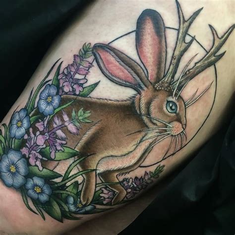 Jackalope Tattoo Meaning - The Mythical Creature's Symbolism Explained