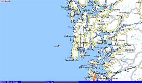 Haugesund Map - Norway