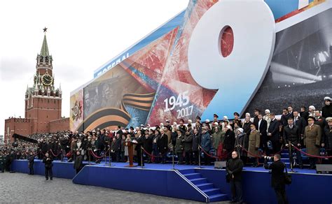 Military parade on Red Square • President of Russia