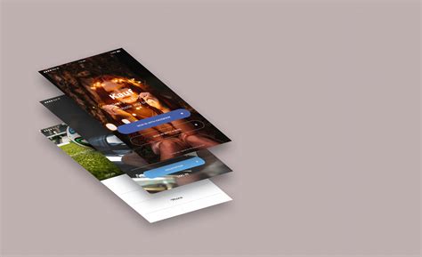 Mobile Ui template on Behance