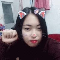 Meow Cute GIF - Meow Cute Selfie - Discover & Share GIFs