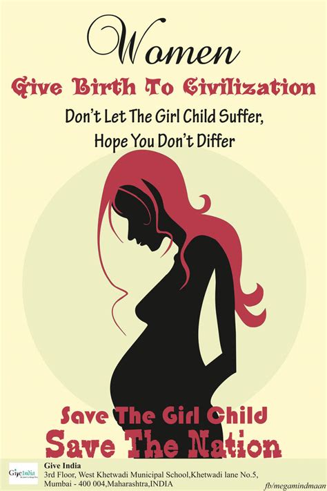 Poster On ~Save Girl Child~ by megamindmaan on DeviantArt