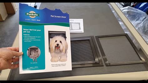 How To Install A Pet Door In Your Patio Screen PetSafe Pet