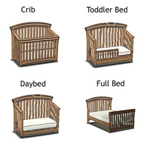 Stratton Convertible Crib / Toddler Bed / Daybed / Full-Size Bed