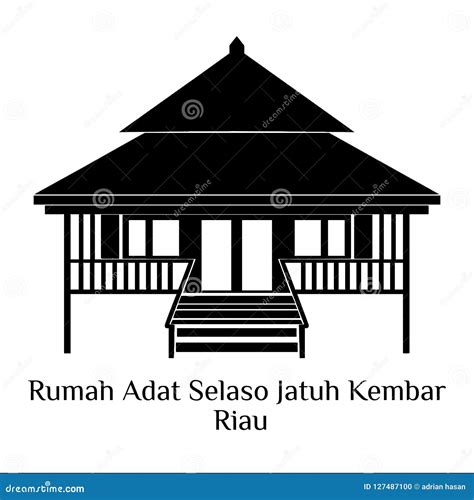 Gambar Sketsa Rumah Adat Sumatera Barat - keajaibanmenajubkan