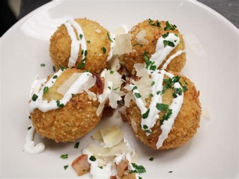 Baked Potato Croquettes Recipe | Robert Irvine | Food Network