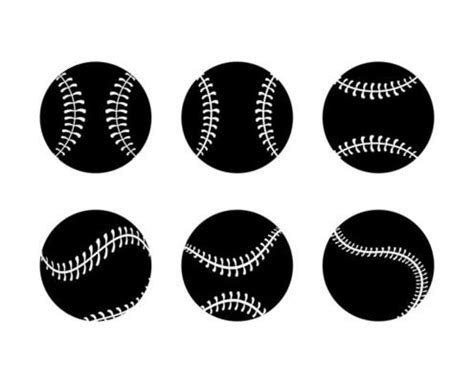 Softball Silhouette Vector Art, Icons, and Graphics for Free Download