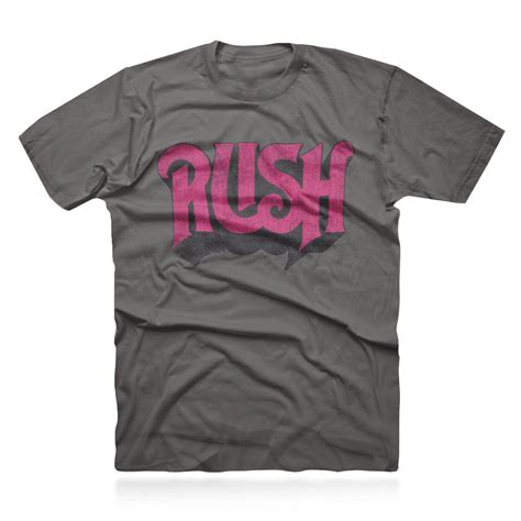 Rush Original Pink Logo Tee | Shop the RUSH Backstage Official Store