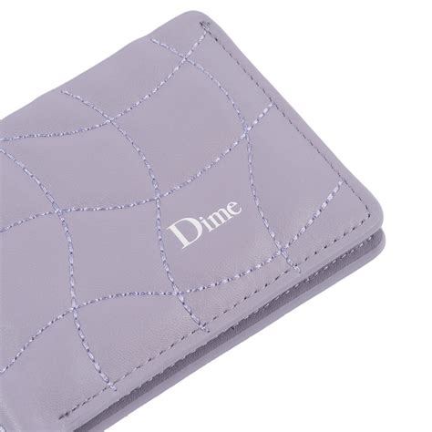 Dime Quilted Bifold Wallet (Lavender) - DIME23D1F46LAV - Consortium