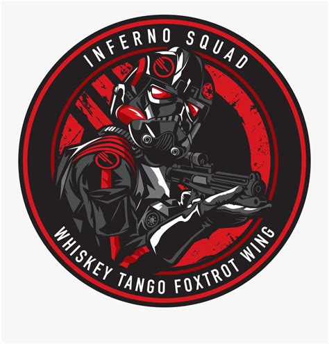 Inferno-squad - Star Wars Inferno Squad Sticker , Free Transparent Clipart - ClipartKey