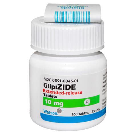 Glipizide 10 mg tablets 100 ct