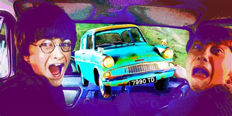 Le véritable héros de Harry Potter et la chambre des secrets : la Ford Anglia - Crumpa