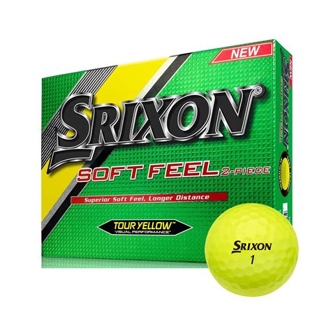 Srixon Soft Feel Golf Ball-Tour Yellow-Dozen - Walmart.com