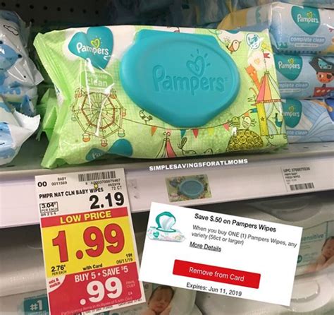 $0.49 PAMPERS WIPES AT KROGER (ENDS 6.11.19)