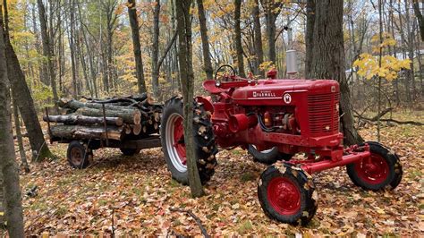 Farmall Super M Goes Old-School Logging! Plus "Stories from the Woods ...