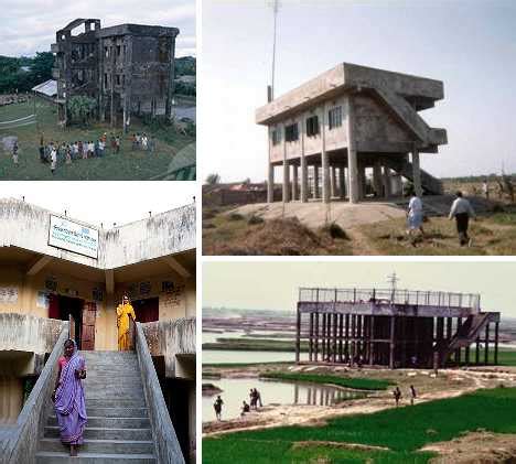 Windbreakers: Bangladesh Cyclone Shelter Architecture - WebUrbanist