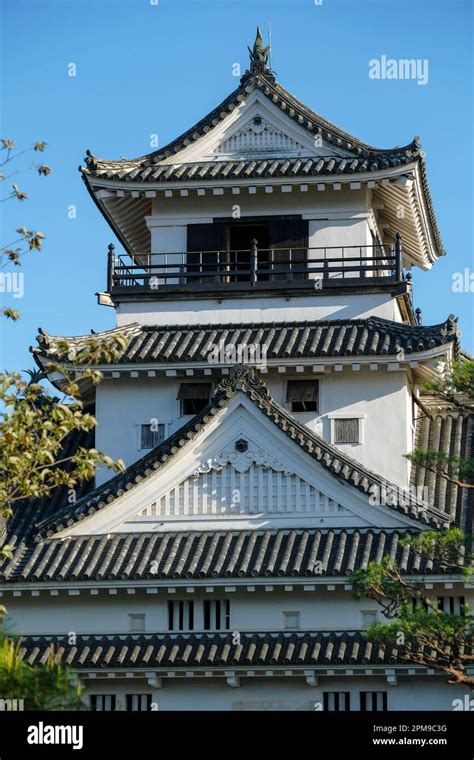 Kochi, Japan - April 9, 2023: Kochi Castle is an Edo Period Japanese ...