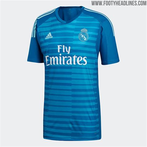 Real Madrid 18-19 Goalkeeper Home & Away Kits Released - Footy Headlines