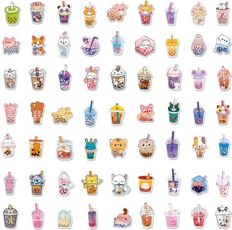 Mua ngay Boba stickers cute để tạo điểm nhấn cho vật dụng của bạn