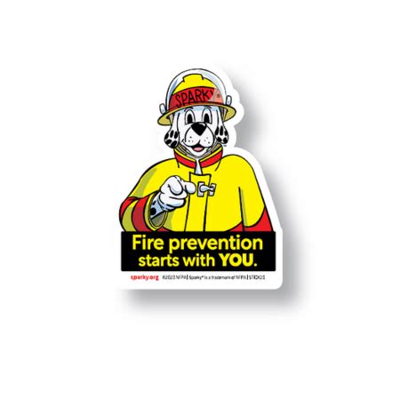 Cooking Safety Stickers - Firehall Bookstore