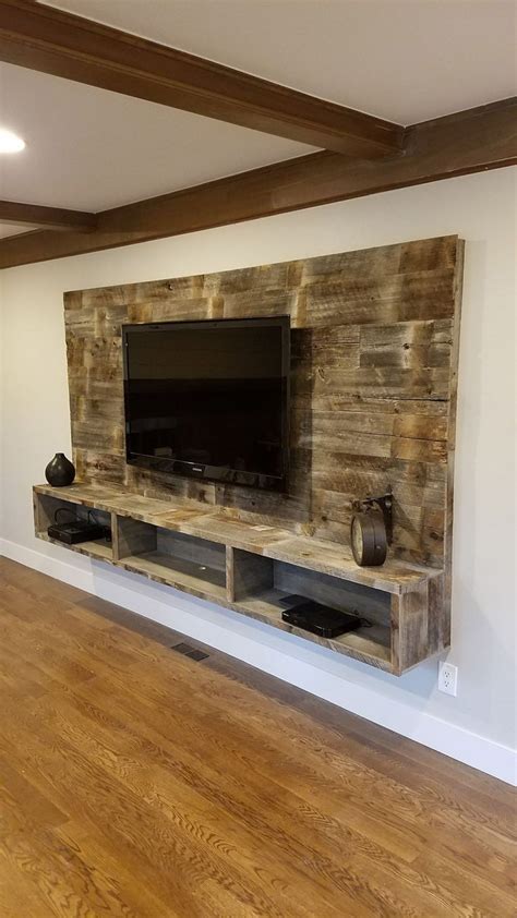 wall decor | Home entertainment centers, Entertainment shelves, Rustic ...