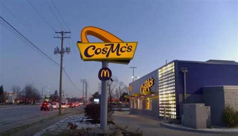 McDonald's has unveiled its new retro-themed restaurant chain CosMc's ...