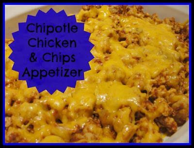 Fabulous Fall Appetizer - Chipotle Chicken and Chips | Chicken and chips, Chipotle chicken, Fall ...