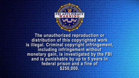 Image - Blue FBI Warning.png | DVD Database | FANDOM powered by Wikia