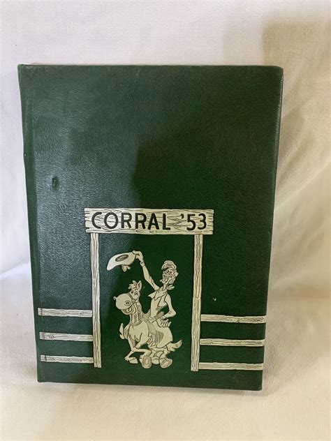 1953 Stephen F. Austin High School Yearbook, Houston Texas \"Corral\" T ...