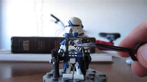 Custom LEGO Star Wars 501st Airborne Clone Trooper Minifigure (HD) - YouTube