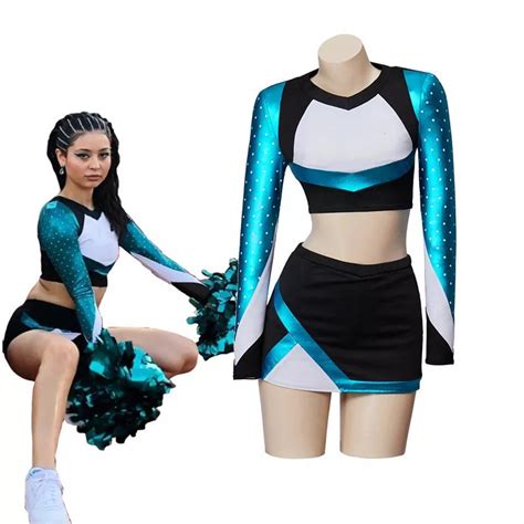 College Cheerleader Uniform Womens Plus Size Cheer Uniforms Custom High ...