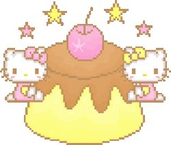 √ hello kitty pixel gif png 148669