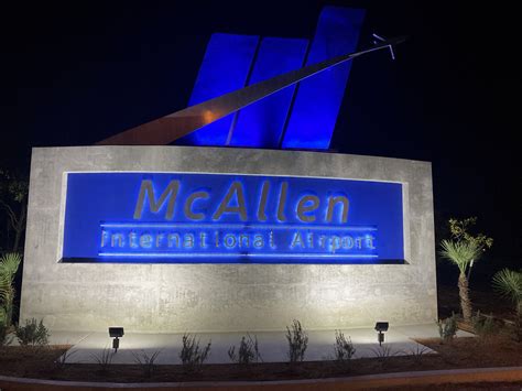 Community- McAllen International Airport Monument Sign — Boultinghouse Simpson Gates Architects