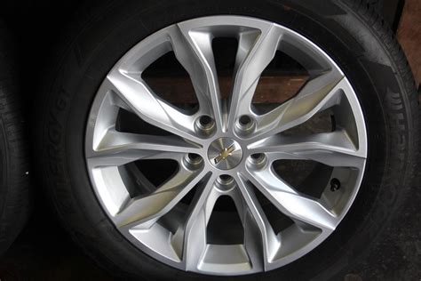 Set of 4 Chevrolet Malibu 2019 17" OEM 225/55/17 Rims Tires 4518 - AllOEMRims.com