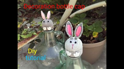 Diy: Decorative bottle cap - YouTube