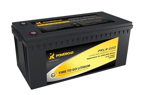 12V 200AH POWEROAD BASE LITHIUM LIFEPO4 BATTERY (N/A) - Alpha Batteries