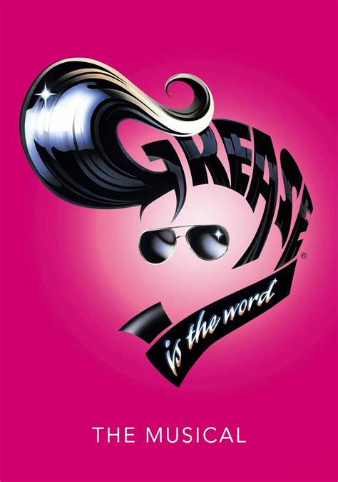 Grease Musical Theatre Poster