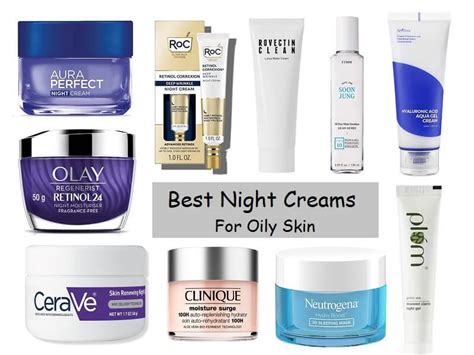 10 Best Night Creams for Oily Skin 2024